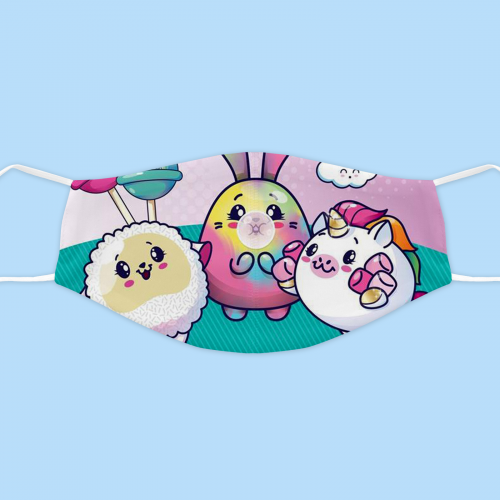 كمامة قماشية تصميم Pikmi Pops