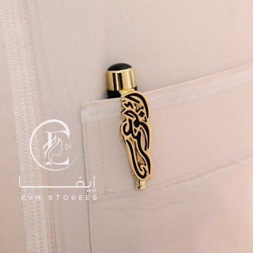 قلم مبطن بلاسم حسب الطلب