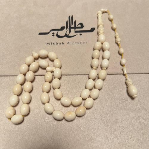 سبحة عاج ناب الفيل خراطه مصنع الفن