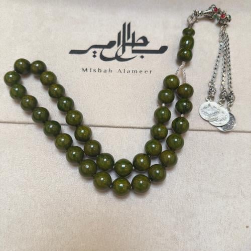 سبحة فاتوران صب جديد مأنتك لون اخضر