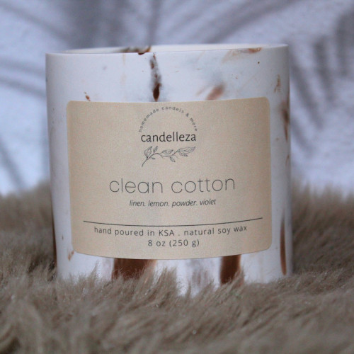 clean cotton (القطن النظيف)