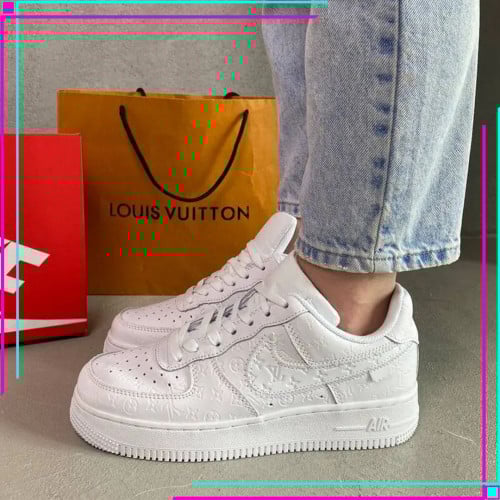 Louis Vuitton x Nike Air Force 1 By Virgil Abloh White
