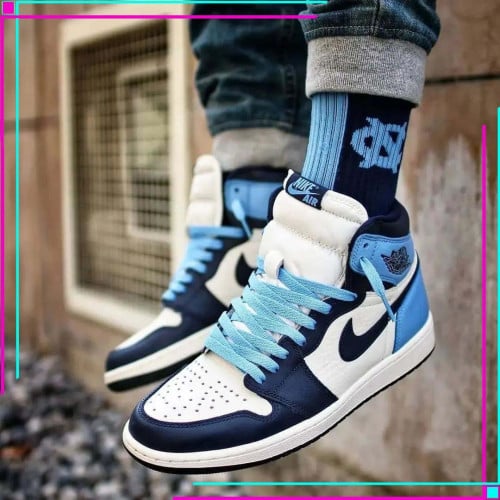 Jordan 1 Retro High Obsidian UNC