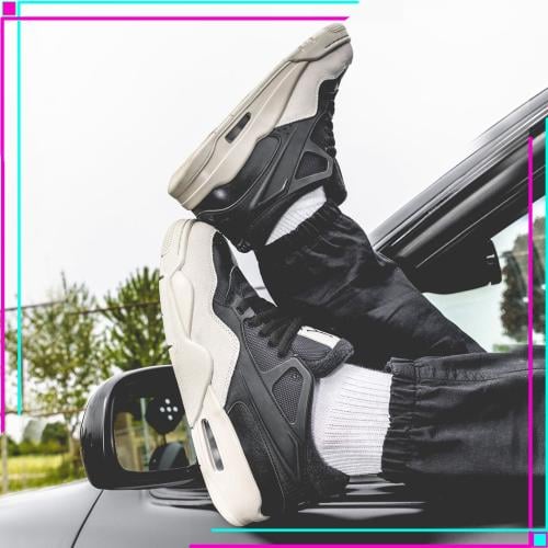 Jordan 4 RM Black Light Bone