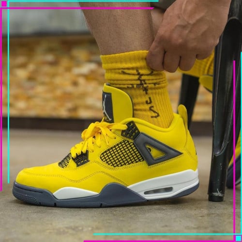 Jordan 4 Retro Lightning