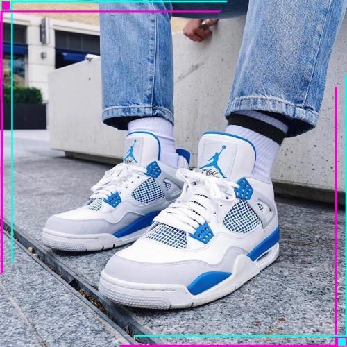 Jordan 4 Retro Military Blue