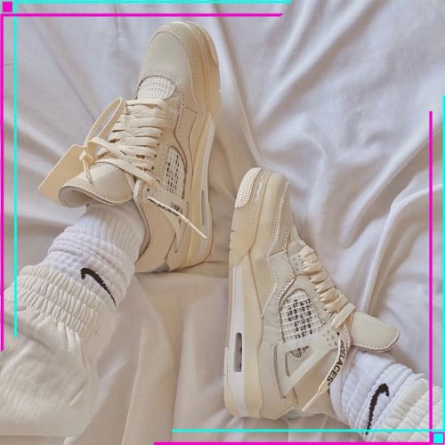 Jordan 4 Retro Off-White Sail (W)