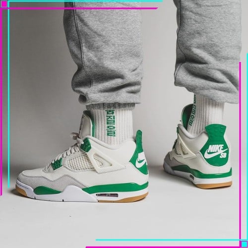 Jordan 4 Retro SB Pine Green