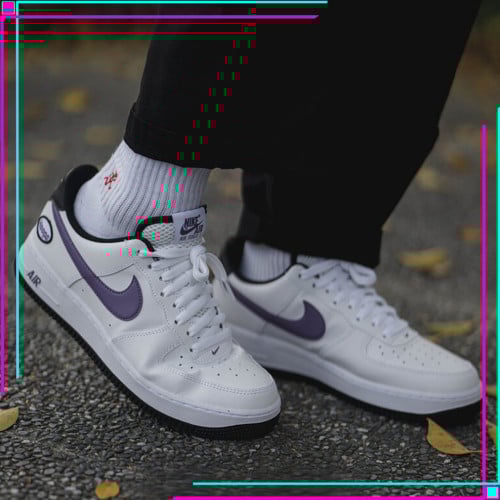 Air Force 1 '07 LV8 Hoops White Canyon Purple