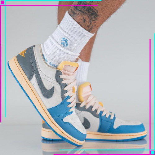 Jordan 1 Low Vintage UNC Grey