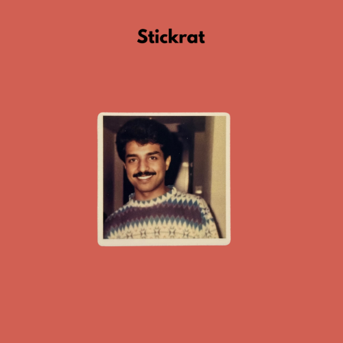 ستيكر راشد الماجد ورقي