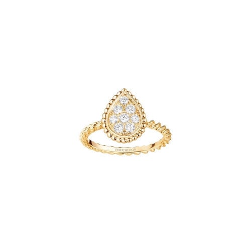 خاتم بوشرون serpent bohème Boucheron المقاس الكبير