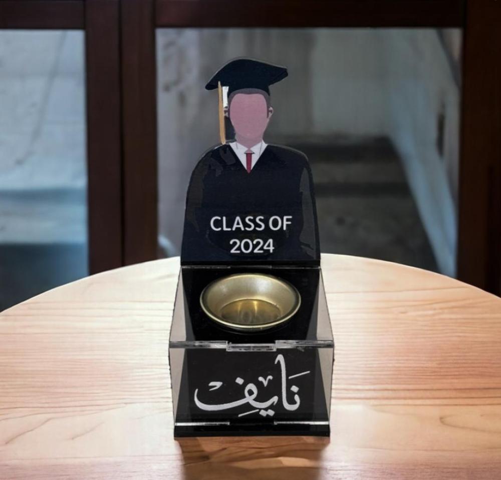 مبخرة التخرج مباخر هدايا تخرج متجر فنون توزيعات التخرج ترند التخرج