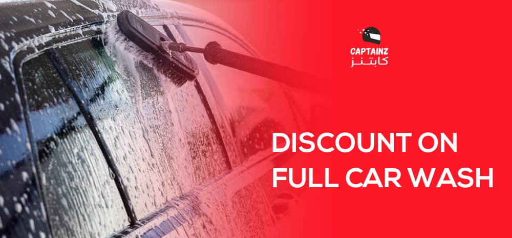 Discount on Full Car Wash
