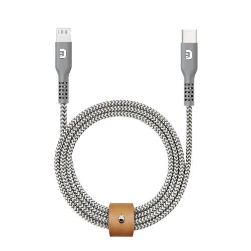 زندور كيبل سوبركورد(Lightning- USB-C PD) - 1متر