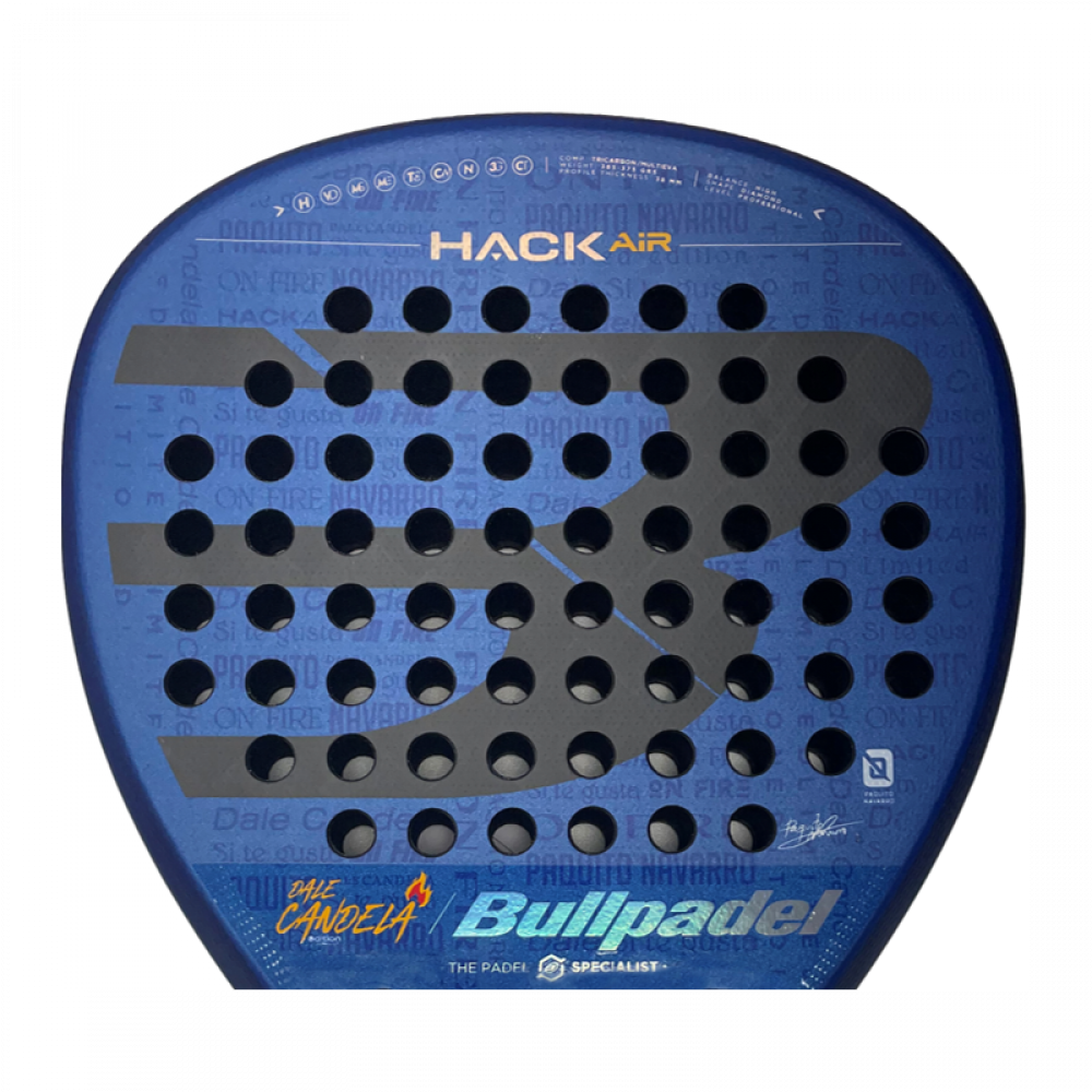 Bullpadel Hack Air Limited Edition Paquito Navarro