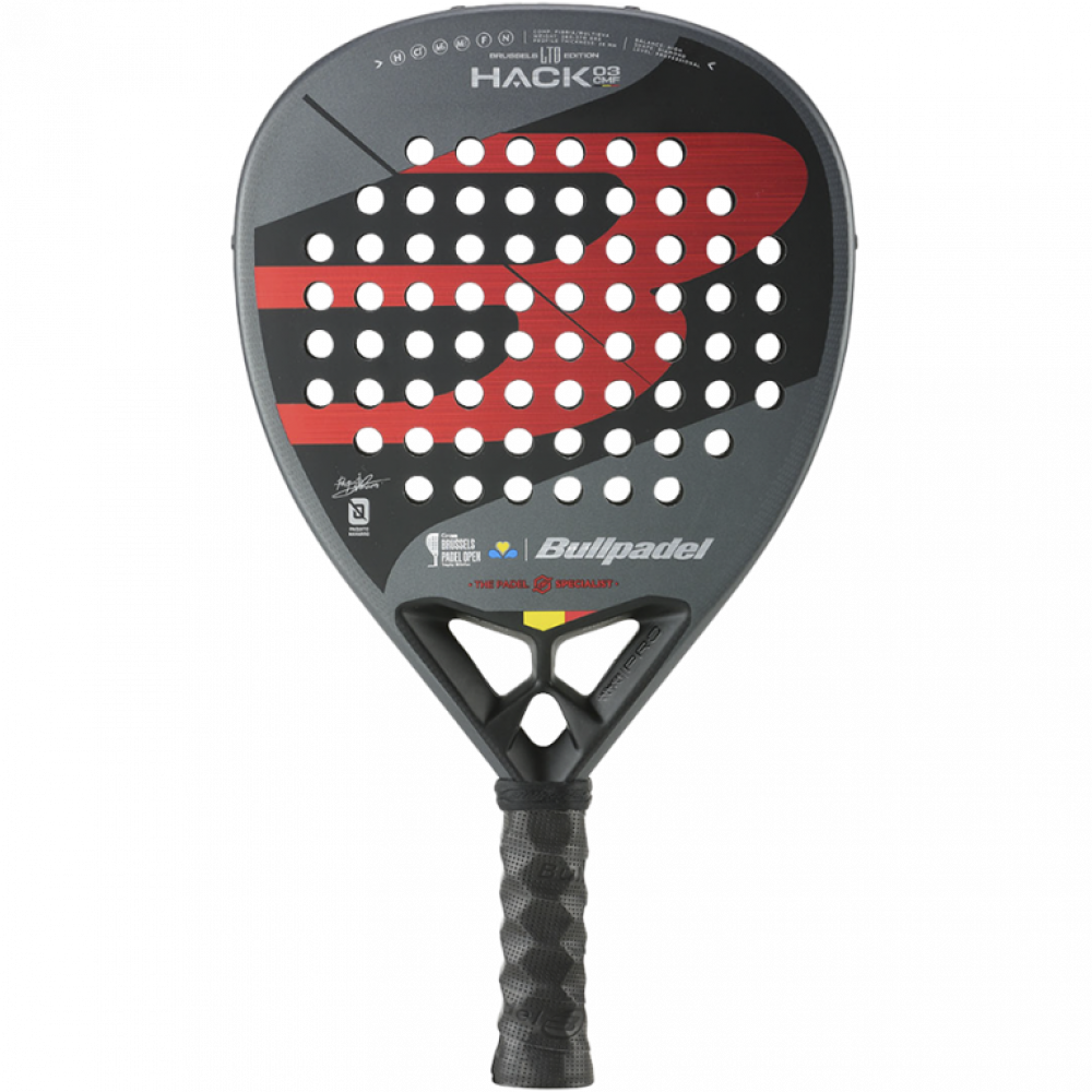 Bullpadel HACK 03 Comfort Brussels Limited Edition 2023 by Paquito