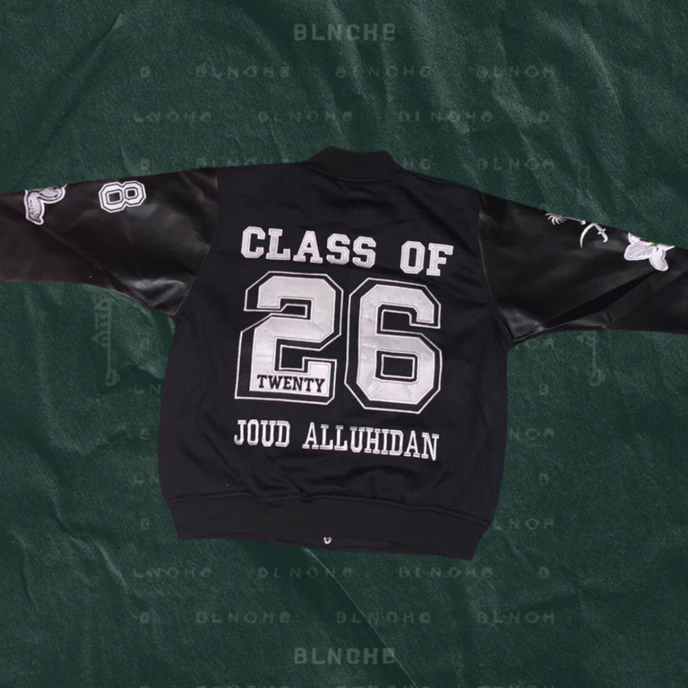 جاكيت تخرج تطريز تصميم مخصص