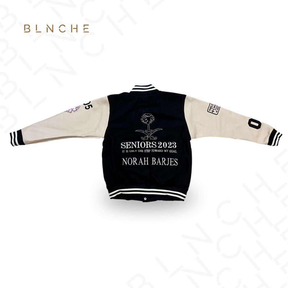 جاكيت تخرج تطريز تصميم مخصص