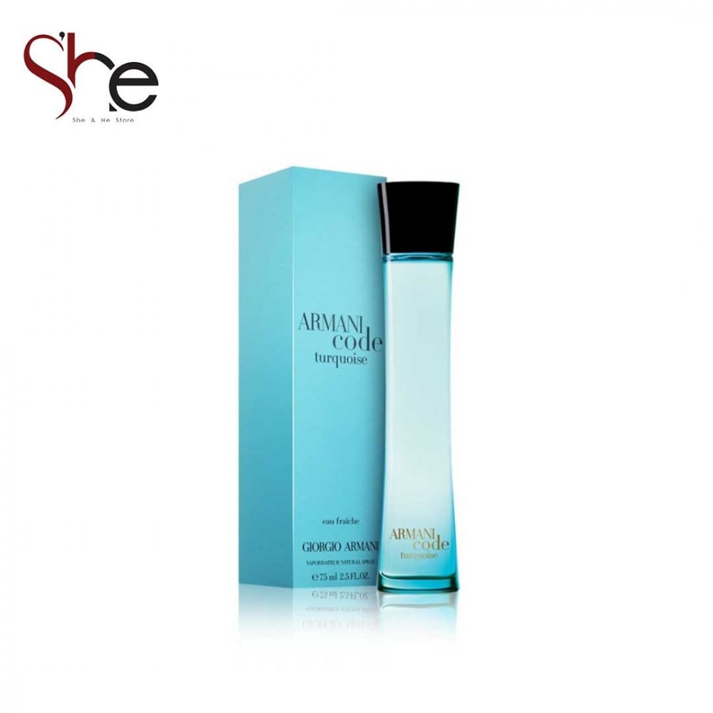 Armani code turquoise 75ml best sale