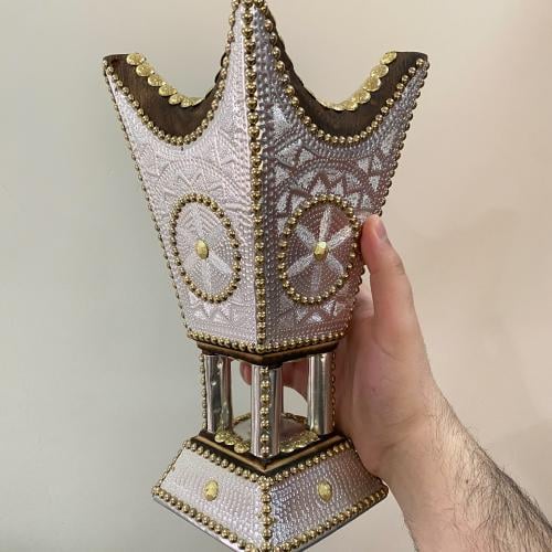 مبخرة ملكية نحاس كامل 26 سم