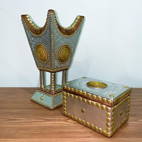 مبخرة ملكية ٢٩ سم مع علبة عود