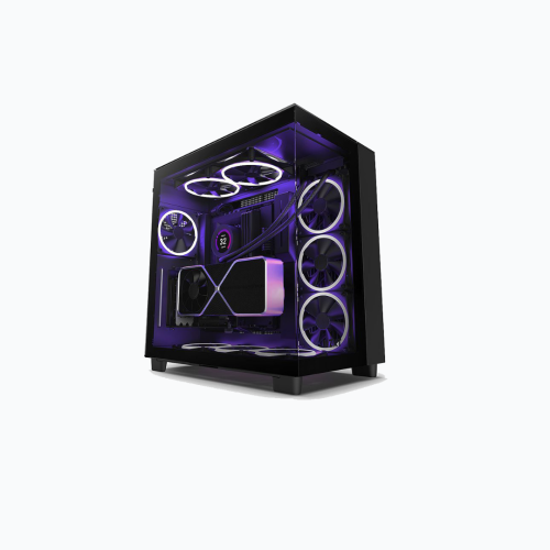كيس NZXT H9 Elite Case with RGB Fans اسود
