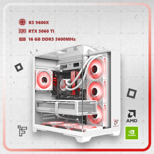 تجميعة R5 9600X مع كرت RTX5060 TI