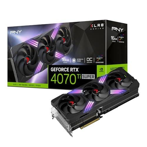 [新品未使用]PNY GeForce RTX 4070 SUPER 12GB PNY GeForce RTX™ 4070 SUPER 12GB VERTO™ Overclocked Dual Fan