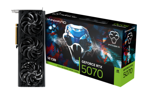 RTX5070 PYTHON III 12GB GDDR7 192bit 3-DP HDMI