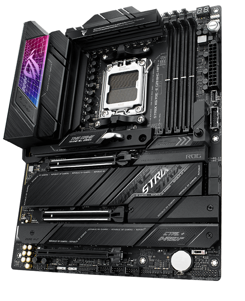 لوحة ام اسوس ار او جي واي فاي - Asus ROG STRIX X670E-E GAMING WIFI