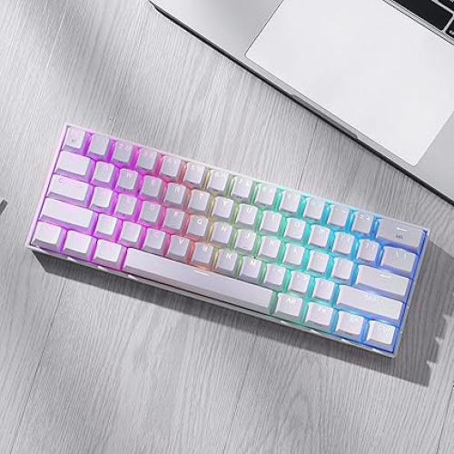 كيبورد العاب K630 دراجونبورن بسلك 60% باضاءة RGB و...