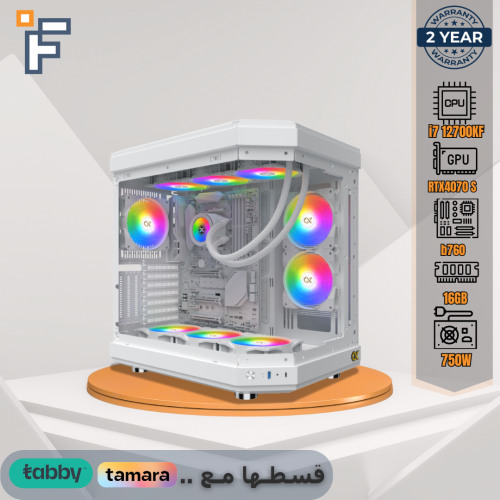 تجميعة RTX 4070 SUPER معالج I7 12700KF