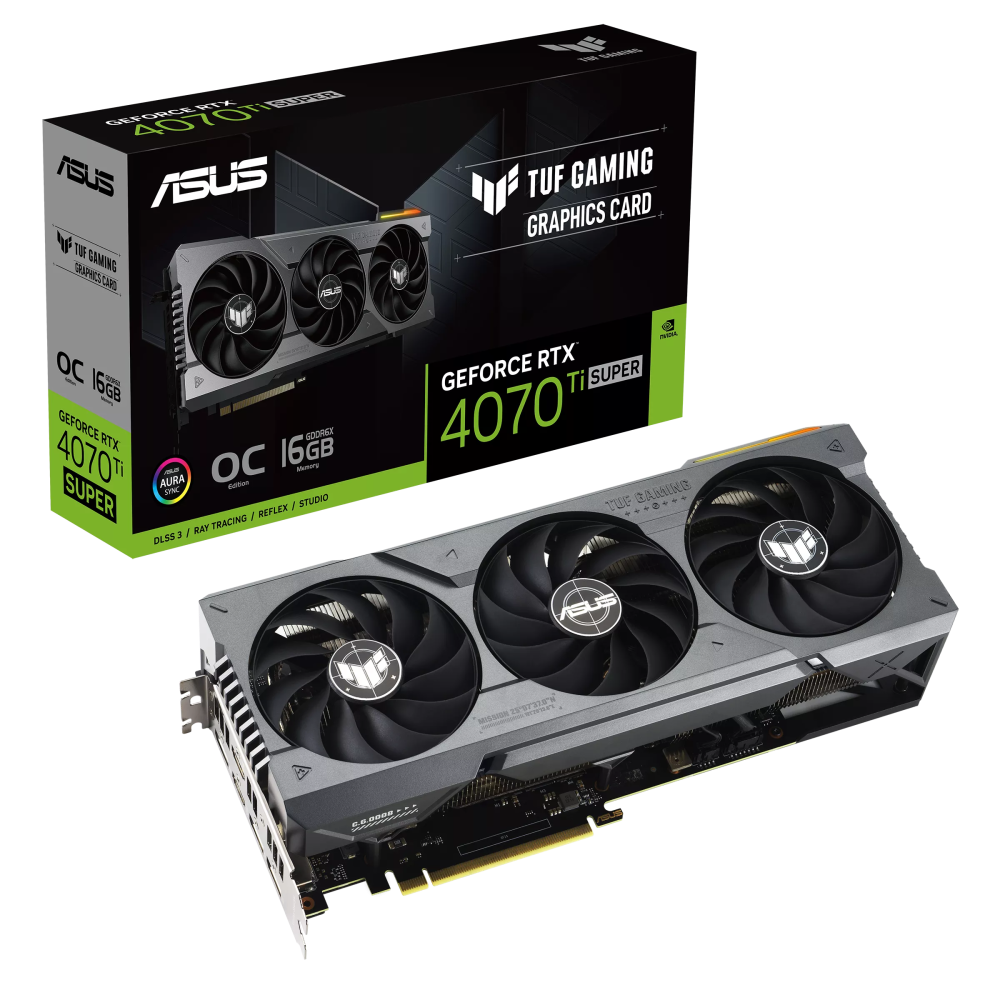 ASUS TUF Gaming GeForce RTX 4070 Ti SUPER 16GB GDDR6X OC