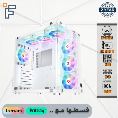 تجميعة بي سي RTX 4060TI - I5 13400F