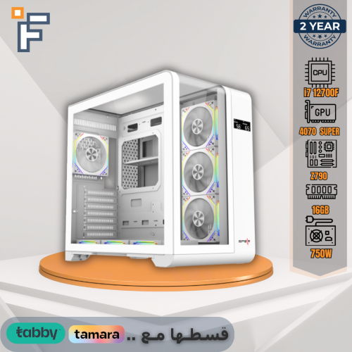 تجميعة RTX 4070 Super معالج i7 12700F