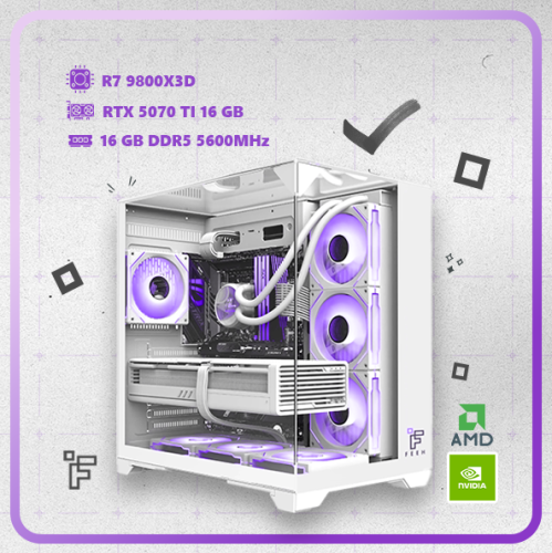 ️ تجميعة 5070 TI معالج AMD RYZEN 9800X3D