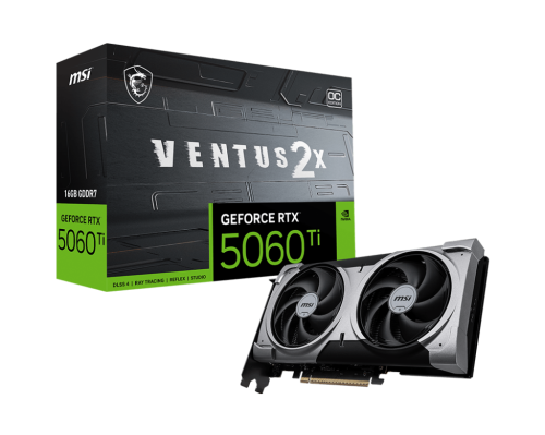 MSI GeForce RTX 5060 Ti 16GB VENTUS OC PLUS