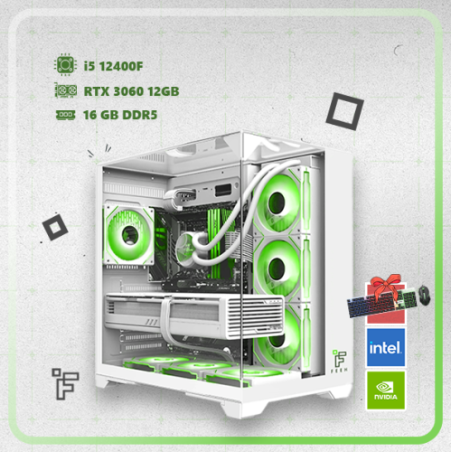 تجميعة RTX 3060 12GB معالج I5 12400F