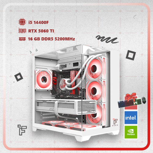 تجمـيعة RTX5060 TI معالـج i5 14400F