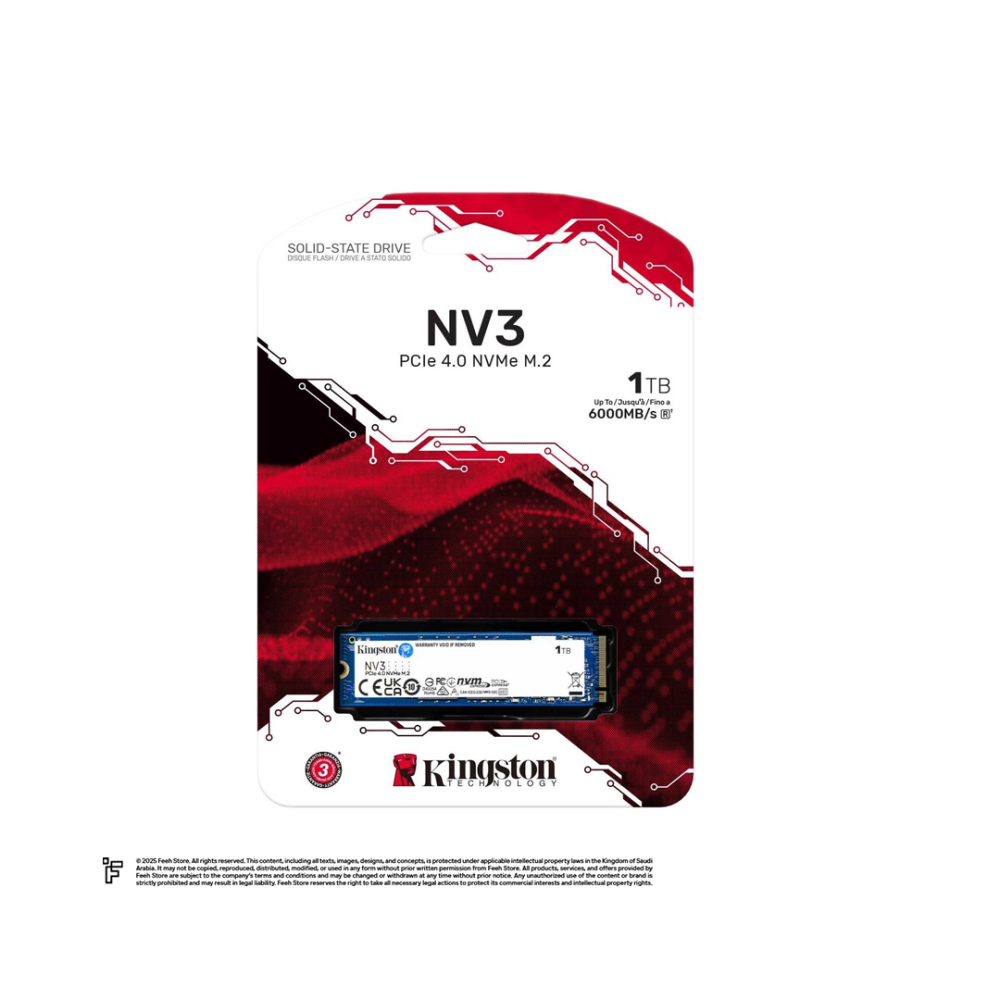 内蔵型SSD Kingston NV3 SSD 6000MB/s & XS1000 1TB Kingston NV3 SSD 6000MB/s & XS1000 1TB