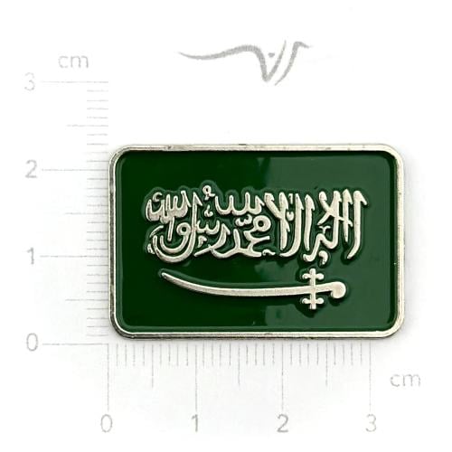 استيكر حديد العلم السعودي
