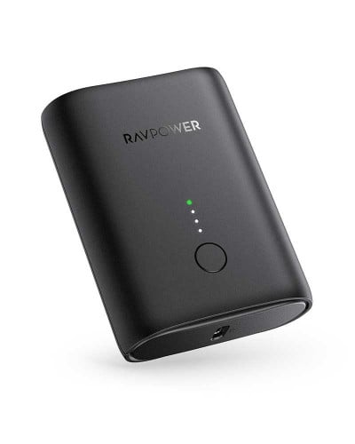 بور بنك بقوة 10000 ملي امبير راف بور معتمد من ابل بتقنية PD بقوة 18 واط