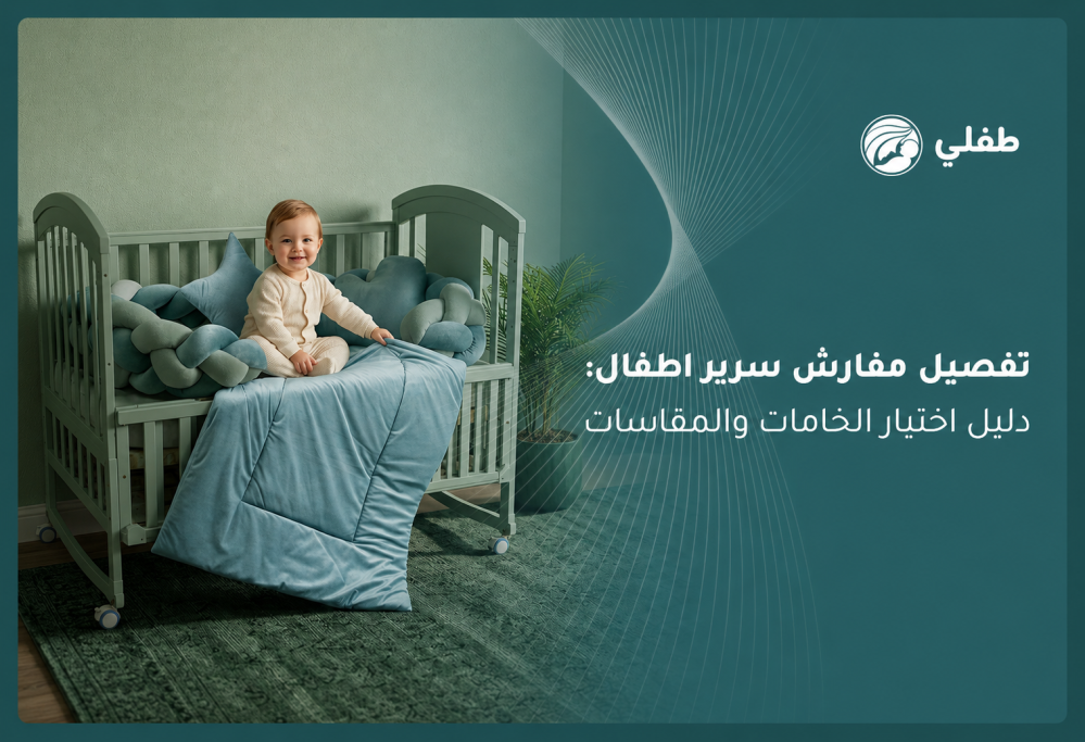 تفصيل مفارش سرير اطفال