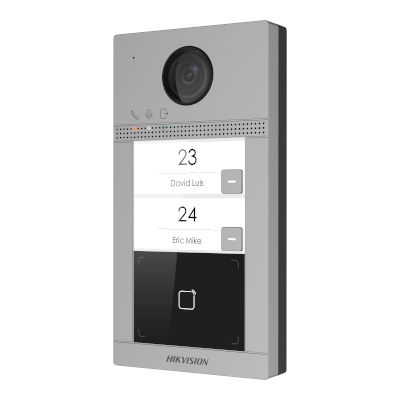جرس شقتين بكاميرا انتركم DS-KV8213-WMEI- هيكفجين
