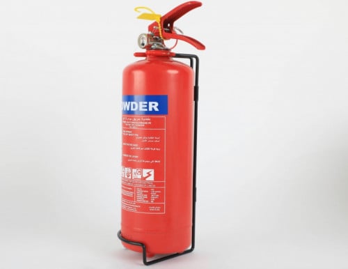 طفاية حريق للسيارة بودرة حجم 1 كيلو 1KG Dry Powde...