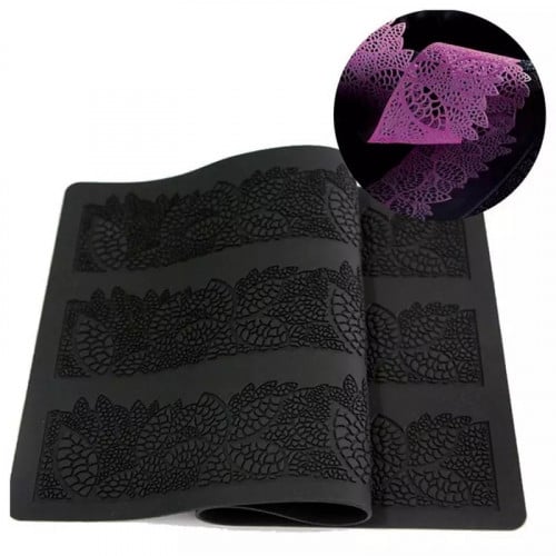 سيليكون دانتيل ورق