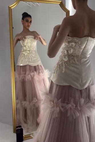 فستان سهرة الفاتنه