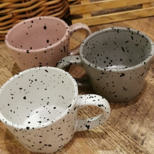 كوب سيراميك منقط