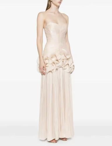 فستان كشكش ميدي